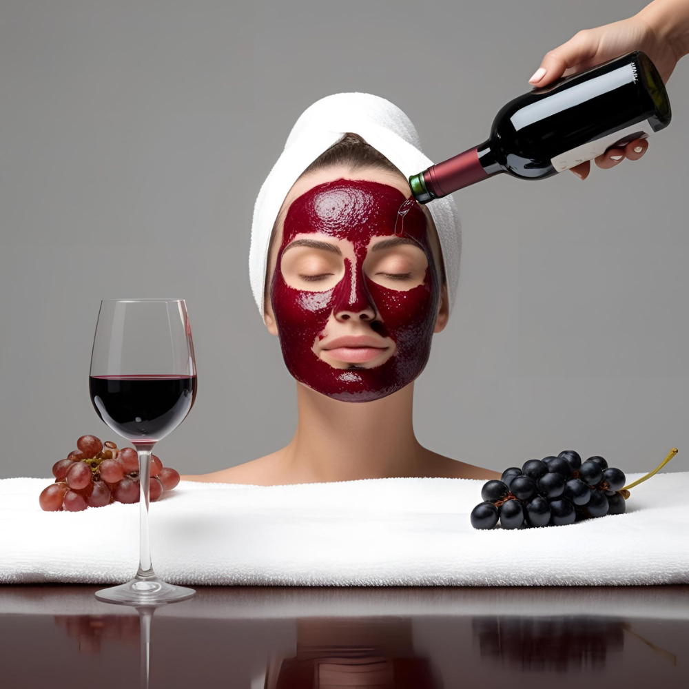 Wine facial