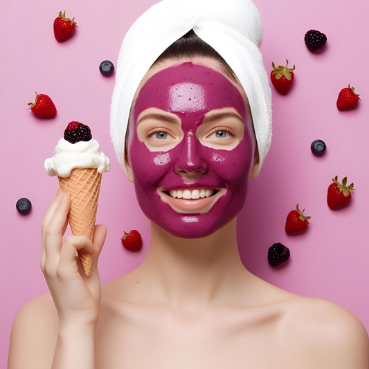 Berry Bomb Ice Cream Facial Purvi